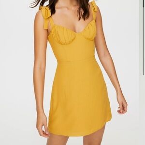 Wilfred Cammy Dress - Mustard Yellow